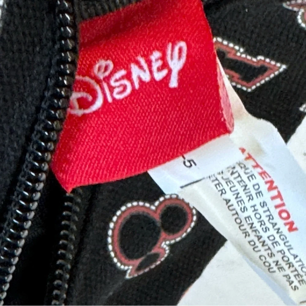 Disney Crossbody I Love Mickey Canvas Heart Passport Bag Disneyland